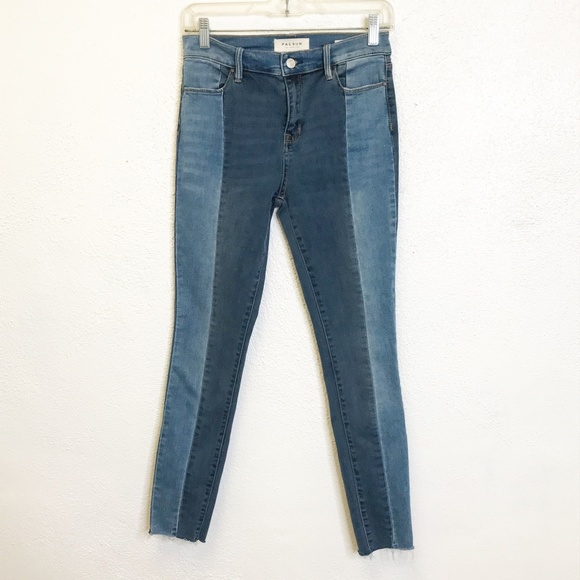 PacSun Denim - Pacsun Blue High-Rise Raw Hem Ankle Jegging, Sz 25